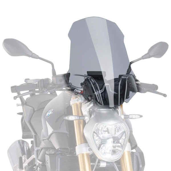 Puig Puig touring screen (1) | light smoke | bmw r 1200 r 2015>2018